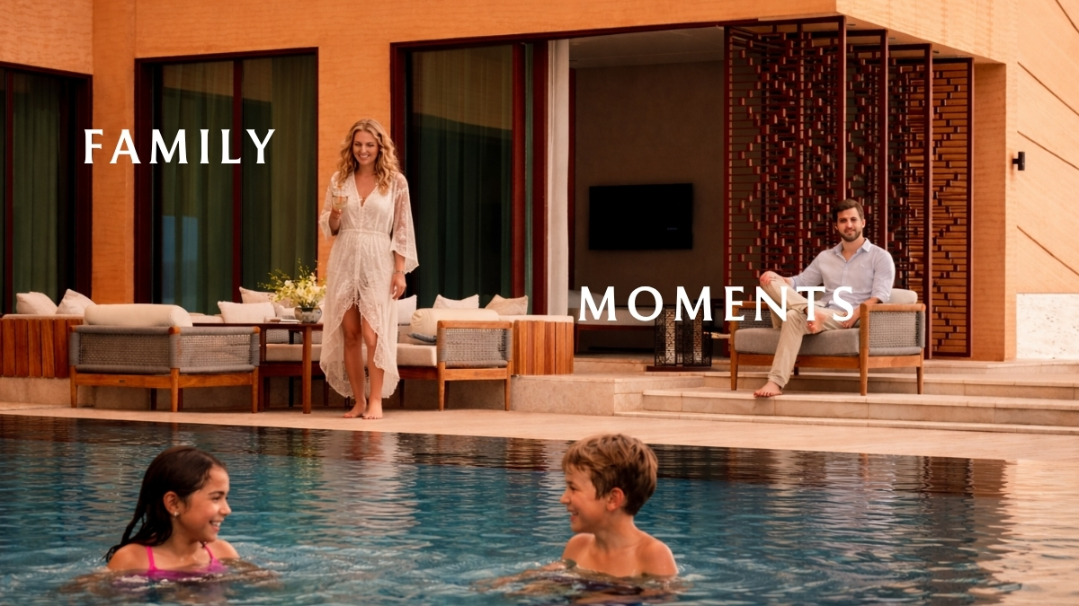 summer family moments Banyan Tree AlUla